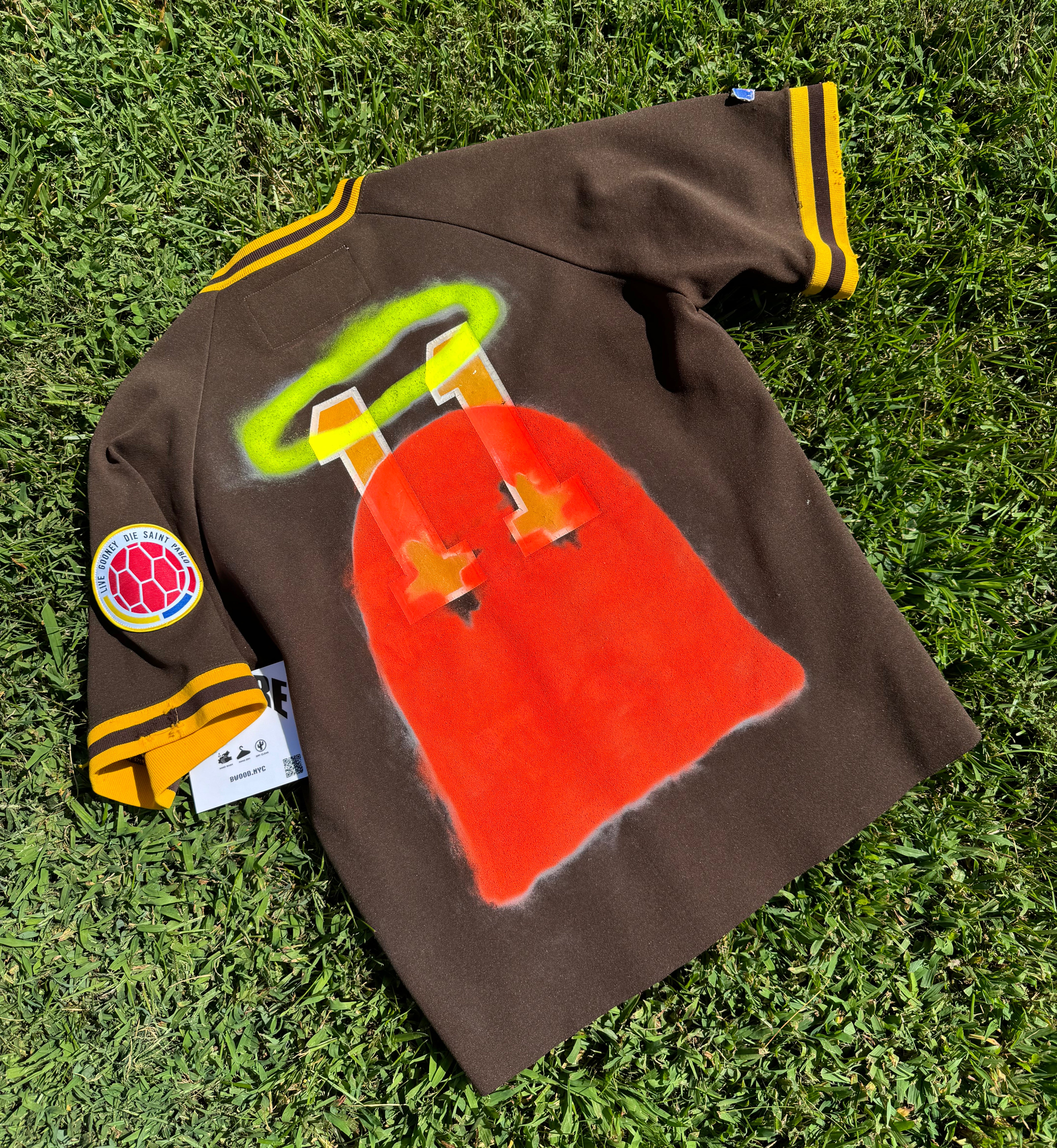 1 of 1 Bwood x Rems knights jersey