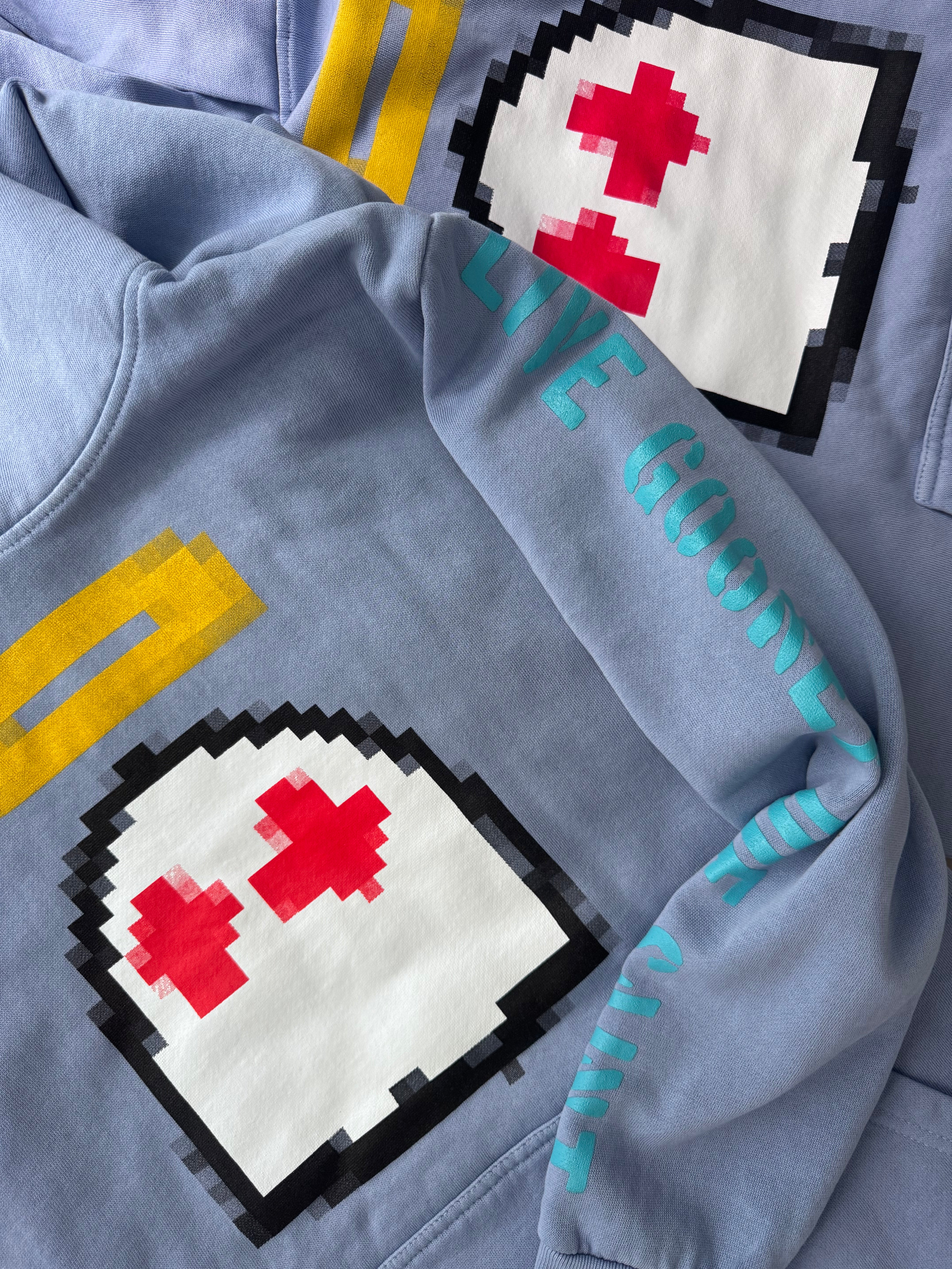 glitched pixel ghost