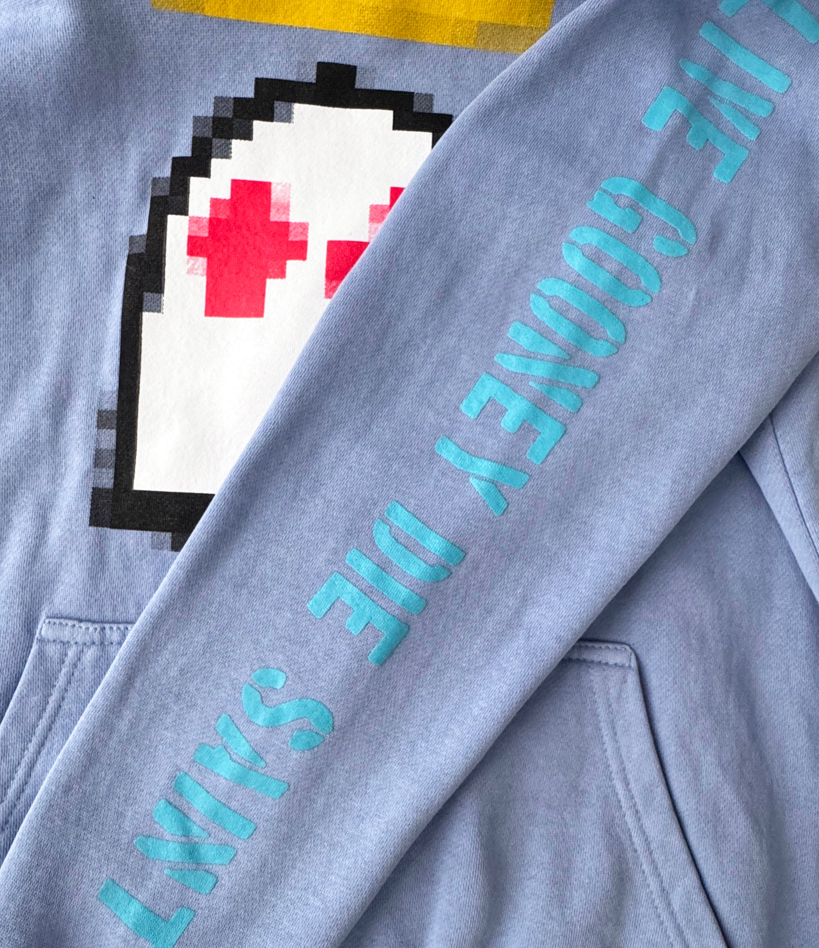 glitched pixel ghost